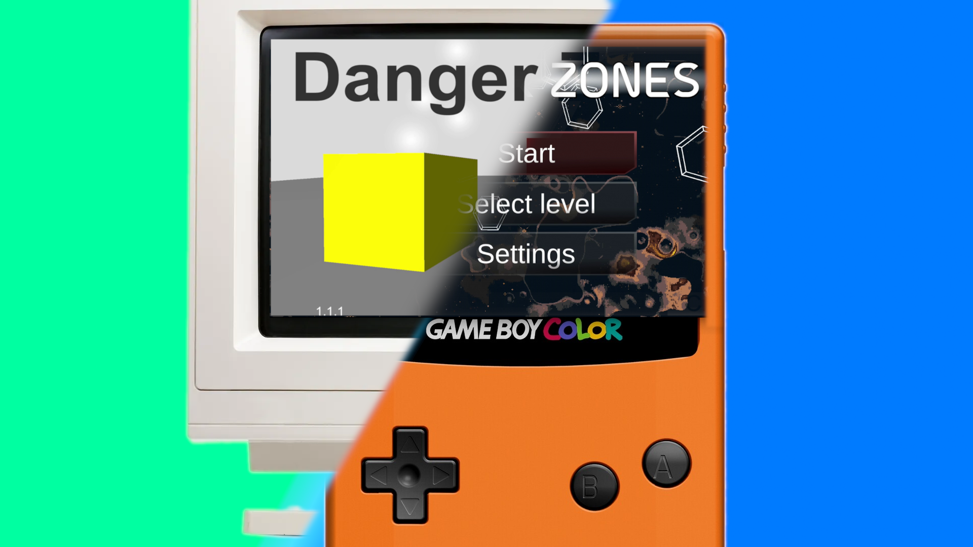 Danger Zones: Anomaly imagined as a retro handheld console game